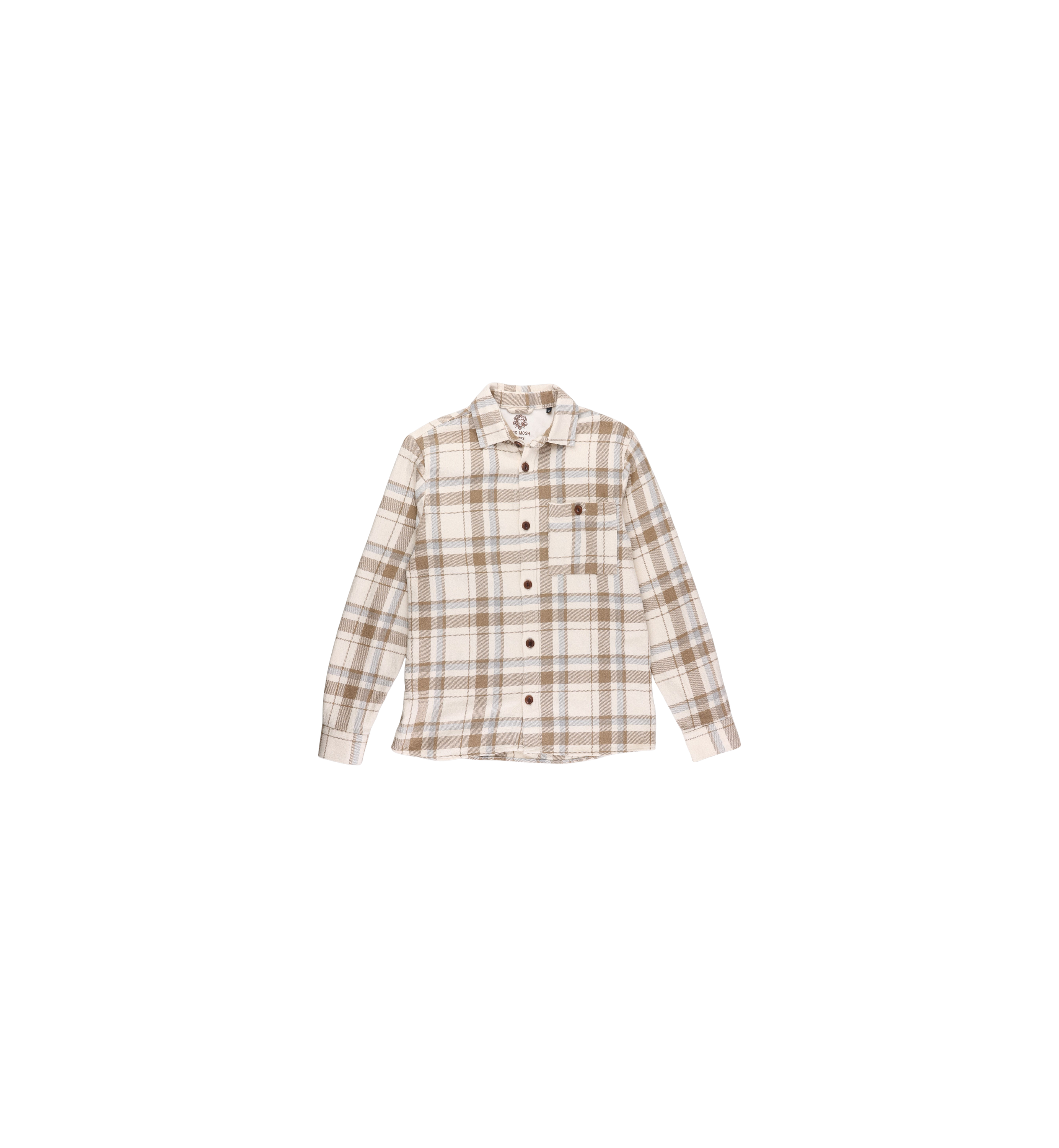 Packshot / Ecru Check / ReLoved